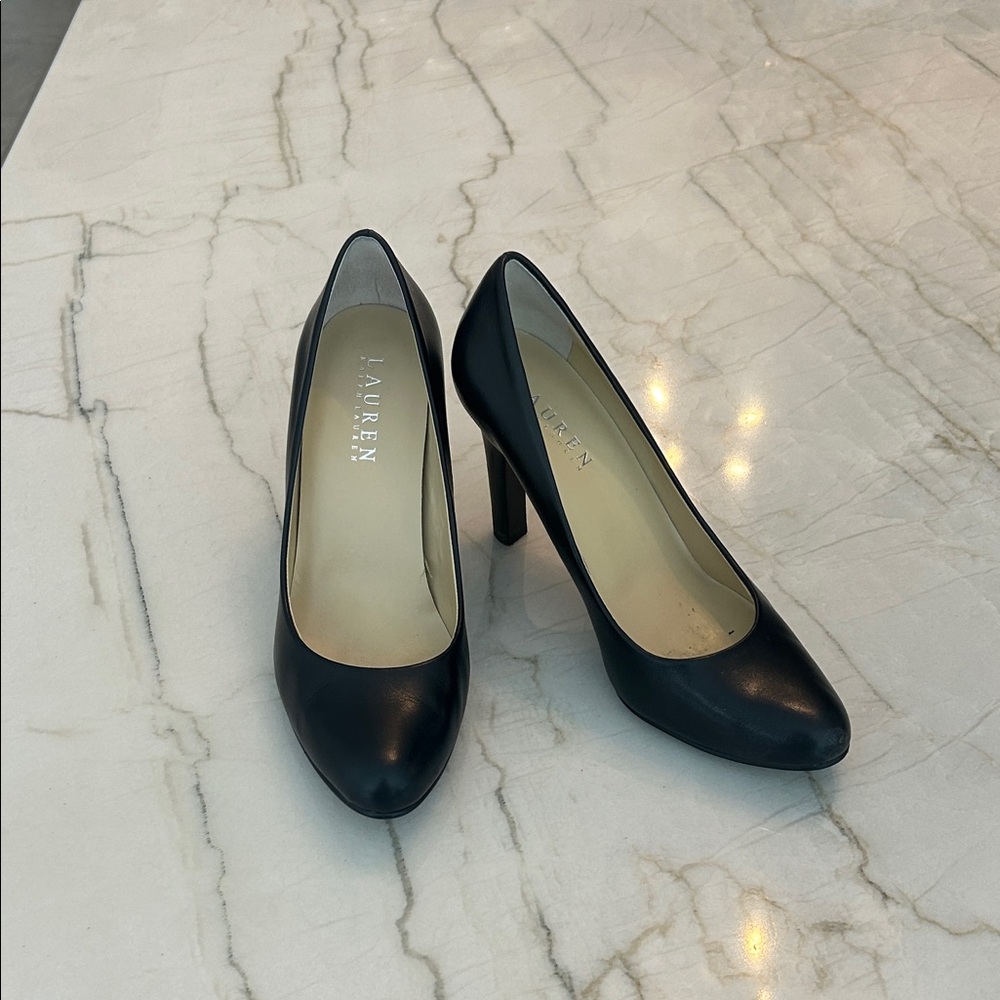 Polo by Ralph Lauren Black Heels